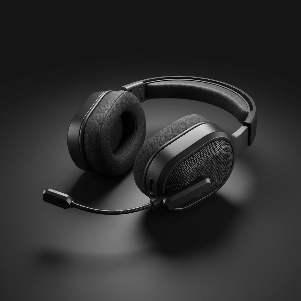 bionik SoundShield Pro Headset - 3/4 angle product shot